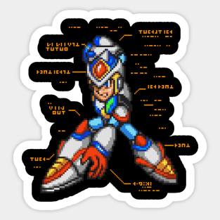 Mega Man Sticker